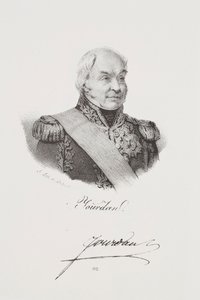 Marsalkka Jean-Baptiste Jourdanin muotokuva tekijältä Francois Seraphin Delpech