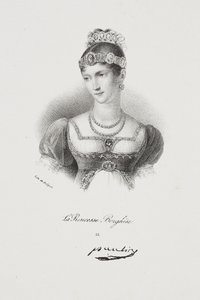 Prinsessa Pauline Borghesen (Marie Paulette Bonaparte) muotokuva