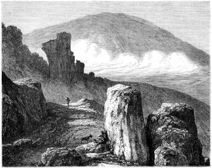 Brocken tai Blocksberg, Harz-vuoret, Saksa, 1800-luku