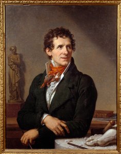 Kuvanveistäjä Antonio Canovan (1757-1822) muotokuva Xavier Fabren (1766-1837) maalaus 1812 Dim. 0,91x0,7 m Montpellier, Fabre-museo - Italialaisen kuvanveistäjä Antonio Canovan (1757-1822) muotokuva. Francois Xavier Fabren (1766-1837) maalaus