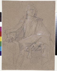 Jules Hardouin Mansartin (1645-1708) muotokuva (öljy kankaalle)