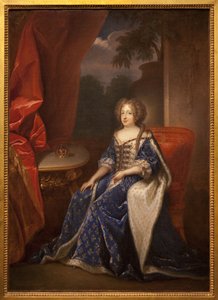 Itävallan Marie Theresen (Marie-Theresen), Ranskan kuningattaren (1638-1683) muotokuva. François de Troyn (1645-1730) maalaus, öljy kankaalle, 1600-luvun toinen puoli. Angersin taidemuseo.