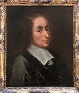 Blaise Pascalin muotokuva - François II Quesnelin (1637-1699) Blaise Pascalin muotokuva - Clermont-Ferrand tekijältä Francois the Younger (after) Quesnel