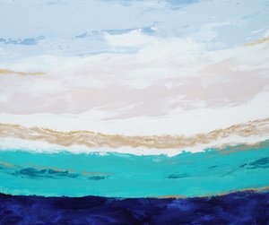 Teal Ocean Serenity tekijältä Françoise Wattré