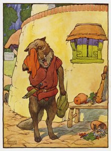 Kuvitus kolmelle porsaalle tekijältä Frank Adams