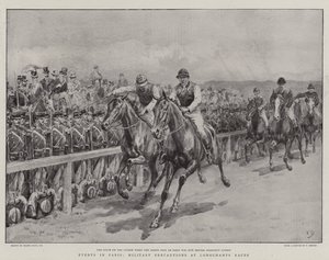 Tapahtumat Pariisissa, sotilaalliset varotoimet Longchamps Racesissa