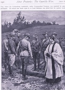 Koston vala, kuvitus elokuvasta After Pretoria: The Guerilla War, 1902