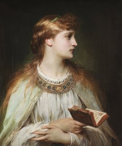 Ophelia. Öh 1864 tekijältä Frank Dicksee