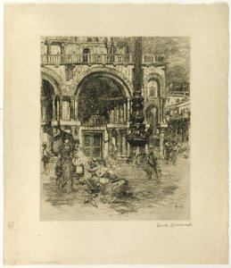 Pyhän Markuksen aukio tekijältä Frank Duveneck
