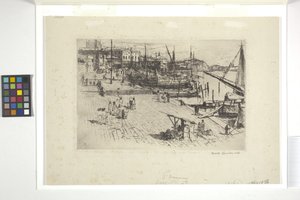 Riva Degli Schiavoni (levy 1) (muste) tekijältä Frank Duveneck