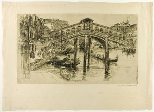 Rialto, Venetsia tekijältä Frank Duveneck