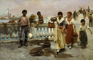 Water Carriers, Venetsia, 1884.