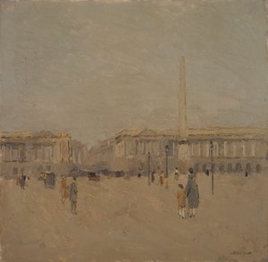 Place de la Concorde no. II, n.d. tekijältä Frank Edwin Scott