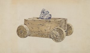 Kaivoskärry, n. 1937. tekijältä Frank Eiseman