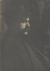 Alfred Stieglitzin muotokuva, n. 1899. tekijältä Frank Eugene