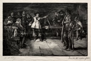 Miles Standishs Challenge, 1887. tekijältä Frank H. Wellington