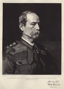 Päivän julkkikset, kenraaliluutnantti Sir Frederick S Roberts, Baronet, VC, GCB tekijältä Frank Holl