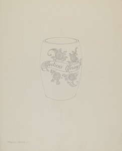 Amerikkalainen boheemi lasimuki tekijältä Frank M. Keane