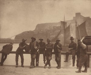 Whitby Fishermen,c. 1885 (kuva) tekijältä Frank Meadow Sutcliffe