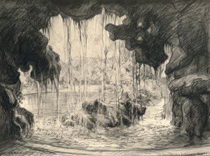 Grand Cascade, Bois de Boulogne, 1915