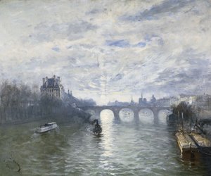 Paris Royale Seinen varrella, 1895
