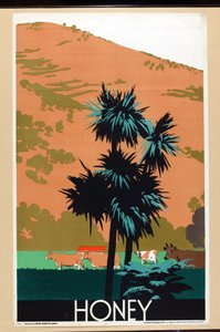 Hunaja, sarjasta "Buy New Zealand Produce" [6319386] (väri litho)