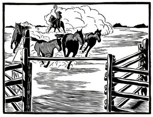 Cowboy tekijältä Frank Redlinger