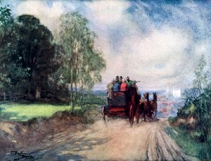"On the Rochester Coach", 1920