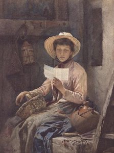 Rakkauskirje, 1886 (wc)