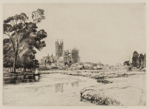 Canterbury Meadowsista, 1930 tekijältä Frank Short