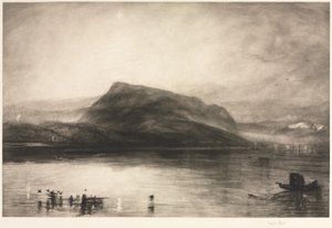 Rigi-vuori aamunkoitteessa