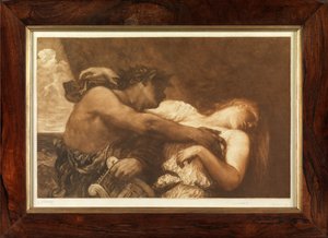 Orpheus ja Eurydike (mezzotint)