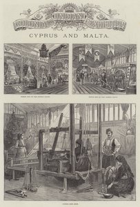 Siirtomaa- ja intiaaninäyttely, Kypros ja Malta tekijältä Frank Watkins