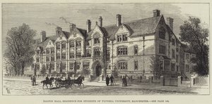 Dalton Hall, Victoria Universityn opiskelijoiden asuinpaikka, Manchester tekijältä Frank Watkins