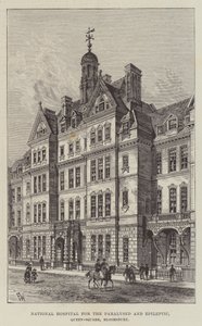 Kansallinen halvaantuneiden ja epileptisten sairaala, Queen-Square, Bloomsbury