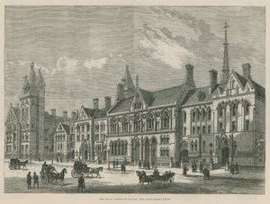 Royal Courts of Justice: Carey Streetin eturintama (kaiverrus)