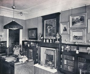 Kapteeni Harveyn kirjasto, Hampstead, 1903 tekijältä Frank William Brookman