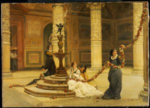 Festivaalin aamu - Keski-Italia, 1876