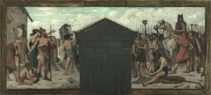 15. kaupunginosan kaupungintalon luonnos: La Patrie, vuosina 1883-1884 (öljy kankaalle).