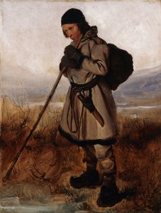 lappilainen, tekijältä François Auguste Biard