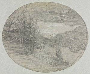 Maisema tekijältä François Auguste Ravier