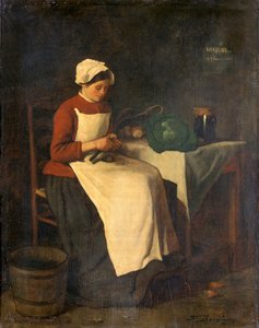 "Nuori kotiäiti", 1855