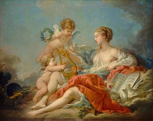 Musiikin allegoria. 1764