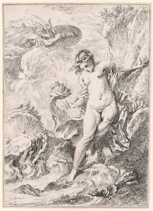 Andromeda Andromède, 1734. tekijältä François Boucher