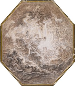 Aurora ennustaa aamuauringon saapumista tekijältä François Boucher