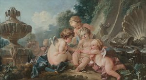 Cupidit salaliitossa tekijältä François Boucher