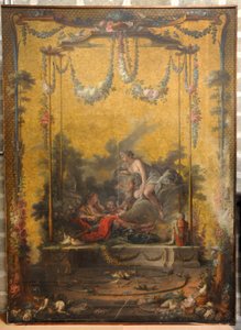 François BOUCHER, Maurice JACQUES - CARTON DE TAPISSERIE. AURORE ET CEPHALE, GOB-21-001 tekijältä François Boucher
