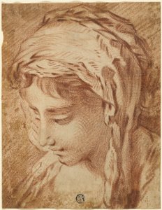 Naisen pää tekijältä François Boucher