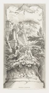 Hommage Champètre (Pastorale) teoksessa Nouveaux Morceaux pour des Paravents [Uusia käsitteitä näytöille]. tekijältä François Boucher