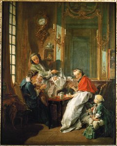 Le dejeuner - lounas ... tekijältä François Boucher